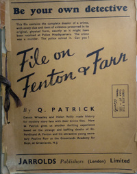 File on Fenton and Farr ( Q.Patrick )