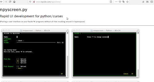 Pythonでtuiアプリを作ろう その２ Tuiライブラリの選択 Torio S Blog