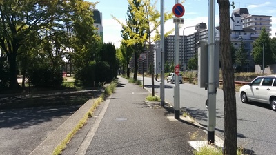 緑地公園から御堂筋